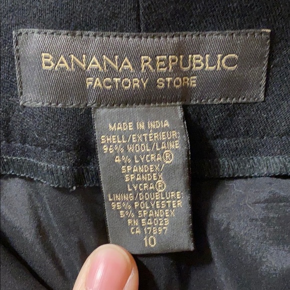 BR factory black wool cargo pant - Picture 3 of 5